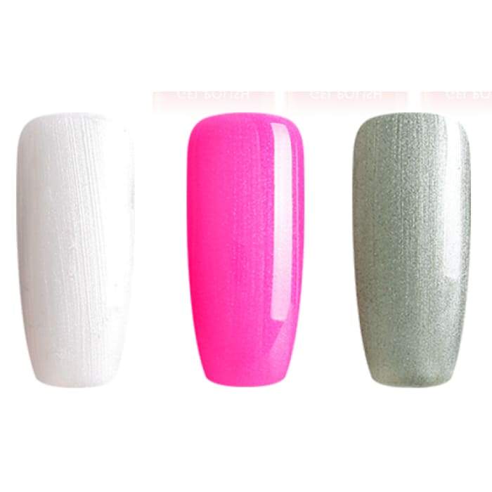Minis gel nail polish set from Bluesky CHROME SHOCK